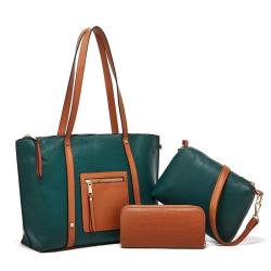 2024 New Fashionable Retro Single Shoulder 3-Piece Versatile Tote Bag