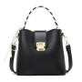 Ladies Pu Handbags Custom Logo Fashion Bucket Shoulder Pures Bag Hip-Hop Shoulder Bag Handbag bolsas para mujer