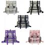 ZR807 Unisex Schoolbag Backpack Transparent Laptop Bag Funny Ghost PVC High Quality Zipper Waterproof Fashion Backpack Halloween