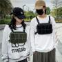 2021 New Design Custom Logo Nylon Mens Chest Bags Front Pocket Fashion Men Chest Rig Bag