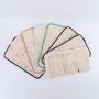 Keymay RTS Fast Shipping High Quality Multicolor Large Capacity Nylon Jewelry Roll Bag Travel Jewelry Bag Foldable Jewelry Pouch