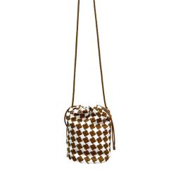 2024 new simple cell phone bag ladies plaid pattern crossbody female fashion small purse