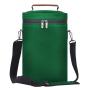 2 Bottle Wine Carrier bag Custom Insulated Padded Red Wine Cooler Bag for Beer Bottle Travel Camping and Picnic