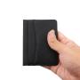 Leather Slim Credit Card Holder Custom Business Minimalist RFID Blocking ID Card Holder Wallet