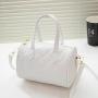 Wholesale Korean ladies small women bags embroidered diamond pillow shoulder bag 2024 new niche cylinder handbag