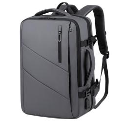 Wholesale High Quality Large Capacity Men's Laptop Backpack Trendy Travel Bag College Students Solid Color Business Computer Bag