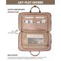 LOVEVOOK lay-flat Design Duffle Bag for Travel Business Carry on Overnight Weekend Gym Bag with Shoes Pouch Travel Bags for Men