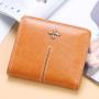 OEM058 Short Women Wallets Money Bag Coin Pocket New Korean Card Holder Ladies Clutch Purse Retro ID Card Case Gift Card Bag