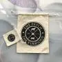 Custom Logo Muslin Cotton Drawstring Packaging Bag Natural Gift Packaging Pouch