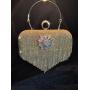 New Full Diamond Water Diamond Small Fragrant Wind Su Evening Bag