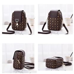 KBW107 New Fashionable Printed Western-style Mobile Phone Bag High Quality Trend Versatile One Shoulder Mini Messenger Bag