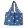 ZWY245 Foldable Large Women Shopping Bag Polyester Lightweight Practical Daily Organizer Bag Wholesale Fashion Supermarket Pouch