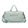 Waterproof outdoor travelling bag designer pink duffel bag shoe compartment travel bag organizer
