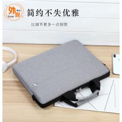 2023 New Business Office Notebook Shoulder Bag Men's Briefcase Printing logo Waterproof Bag Computer Bag Laptop