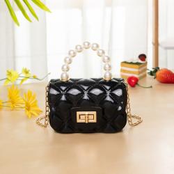 Fashion Custom Girl Shopping Party Jelly Bag Ladies Pearl Handbags Wholesale Purses Women Luxury Handbags Ladies