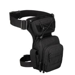 Tactical Leg Bag Unisex Fishing Mobile Riding Waist Bag New Polyester Leggings with Pillow Shape and Zipper Closure