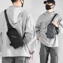 Gelory Customized Good Quality New Fashion Men's Shoulder Bags Custom Pu Leather Crossbody Sling Bags For Men