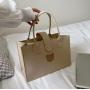 ZF311 New Custom-made Felt Bag Cartoon Storage Bag Bear Handbag Multi-purpose Shopping Portable Felt Bag