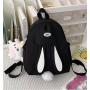 ZWY204 New Cute Rabbit Girl Pendant Shoulder Bag Polyester Lightweight Outdoor Travel Backpack Hot Sale Kids Student Backpack