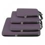 Premium BSCI Factory OEM Various Sizes Foldable Travel Luggage Organizer Compression Packing Cubes with Label