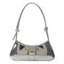 Fashion small women's bag simple solid color texture women's shoulder bags 2024 new fashion leisure underarm bag
