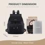 LOVEVOOK Fashion Quilted Small Backpack Purse for Travel Work Cute Backpack Daypack Shopping Student Mini Bag for Daily College