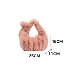 New Arrival Designer  bolsos de mujer plush bag furry bag bags for girls