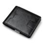 OEM173 RFID Blocking Wallet for Men Carbon Fiber Wallet with ID Window Slim Bifold Front Pocket Wallet with Money Clip