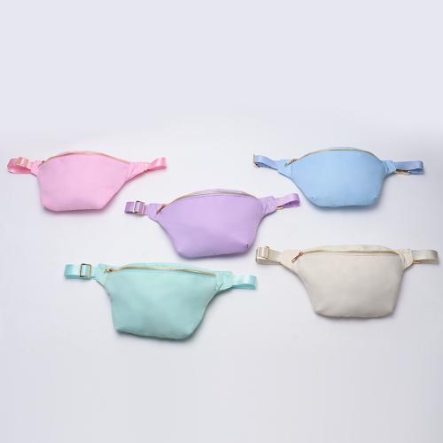 2022 New Fashion Multiple Colors Sports Nylon Waist Belt Bag Large Fanny Pack Bumbag For Women