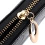 Cowhide Women Wallet Luxury Ladies Purse Pure Color Wallets Female Long Style Embossing Custom Wallet