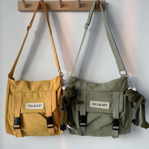 Lady-Style Nylon Waterproof Canvas Bag Cartoon Pattern for Women Japanese Minimalist Crossbody Bag Fashion