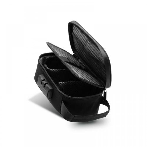 Customization carbon lining carbon fiber deodorizing box case add coded lock protect pipe smoking