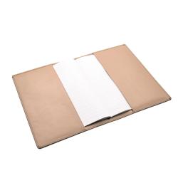 A4 A5 high quality soft PU leather custom emboss logo leather diary notebook cover