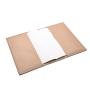 A4 A5 high quality soft PU leather custom emboss logo leather diary notebook cover
