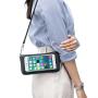 Customized waterproof phone bag crossbody mobile phone bag leather cellphone bag for women