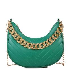 HR289 Handheld Fashion Dumpling Shape Bag New Vintage Fashion Chain Simple Crossbody Bag Single Shoulder Underarm Messenger Bag
