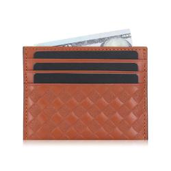 Personalized Slim Minimalist Leather Card Holder Wallet Genuine Leather Front Pocket Wallet Slim Minimalist Credit Card Holder