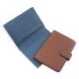 Custom logo leather passport cover leather travel passport card holder pu passport holder