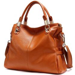 High Quality women's Bag Genuine Calf Leather Handbags For Casual Ladies Crossbody Shoulder Tote Bags For 2019