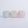 Winter Popular Tweed Cloth Makeup Zipper Bag Custom Plaid Toiletry Pouch Women Organizer Cosmetic Bags & Cases