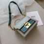 New Fashion Versatile One Shoulder Diagonal Small Square Fashion Chain Handheld Crossbody Bag