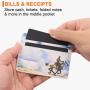 Custom Logo Printing Mini Front Pocket Wallet Credit Card Holder Slim RFID Blocking Sleeves Credit Card Protector