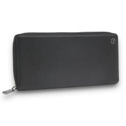 PU leather wallet clutch with zipper ladies wallet purse women travel wallet