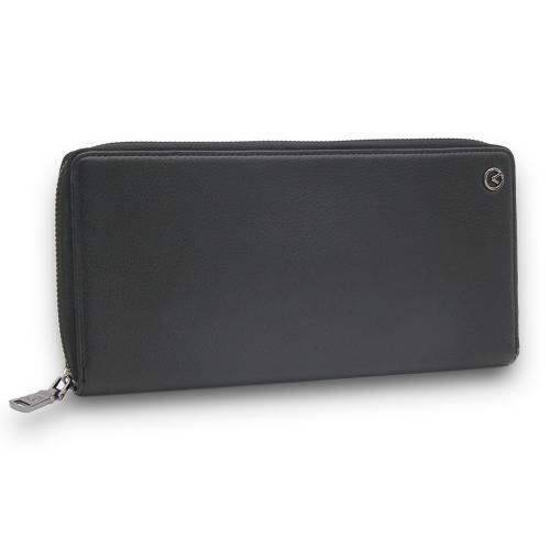 PU leather wallet clutch with zipper ladies wallet purse women travel wallet