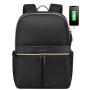 2022 LOVEVOOK custom Fashion University Bag USB Work Commute bags well org15.6 17in Travel  Notebook laptop Backpacks for women