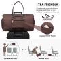 LOVEVOOK Travelling Weekender Overnight Holdall Duffle Luggage Travel Bags For Luxury Men Women