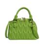 Pleated Handbags Fashion Pure Color Handbag For Women Luxury Small And Square Woman Bags Shoulder Bag