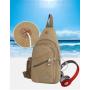 High Quality Custom Women Ladies Foldable Waterproof Cross Body Sling Shoulder Messenger Chest Nylon Crossbody Bag For Men