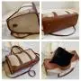ZF167 New Retro Ladies Handbag Canvas Sports Fitness Diagonal Cross Bag Short Distance Large Capacity Collision Color Travel Bag