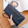 2023 Simple Large Capacity Long Wallet Men Card Holder Wallet Men's Wallet Factory Wholesale cartera de hombre